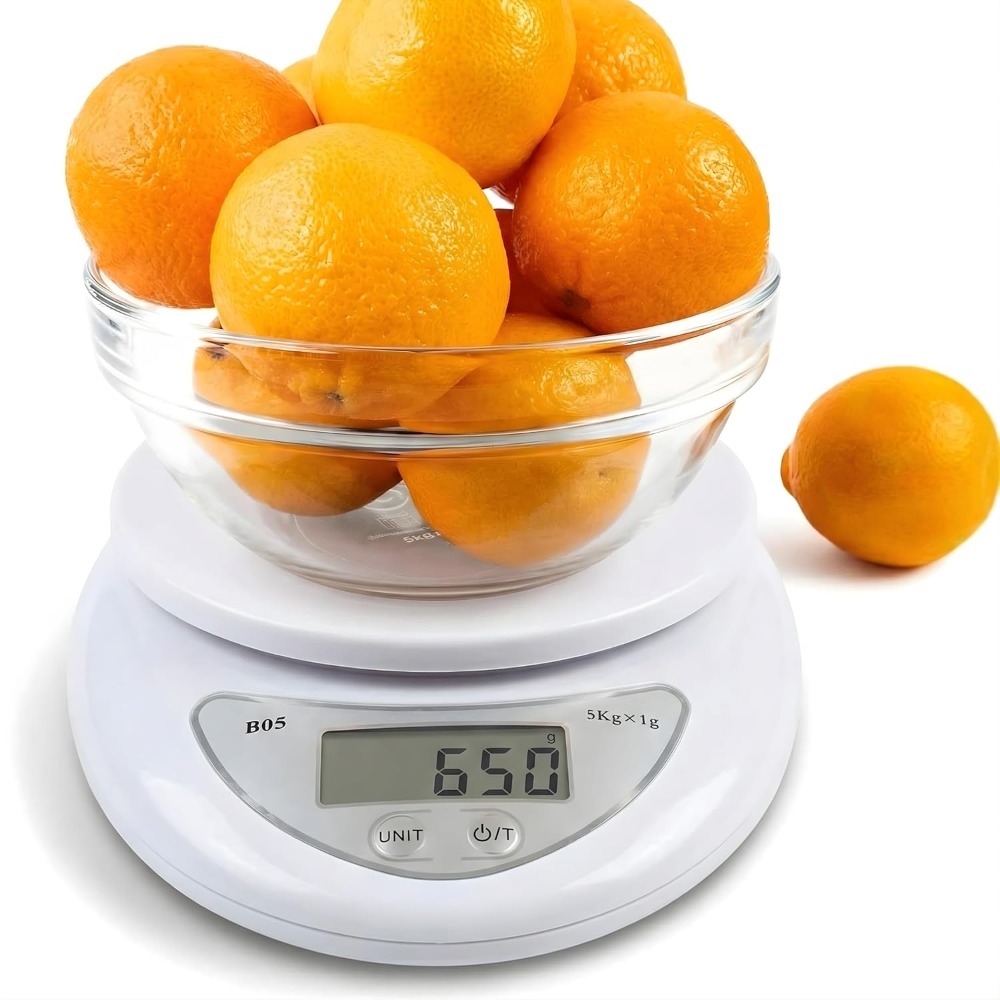 Kitchen Gadgets Electronic - 5Kg Digital Kitchen Scale Multifunctional Portable