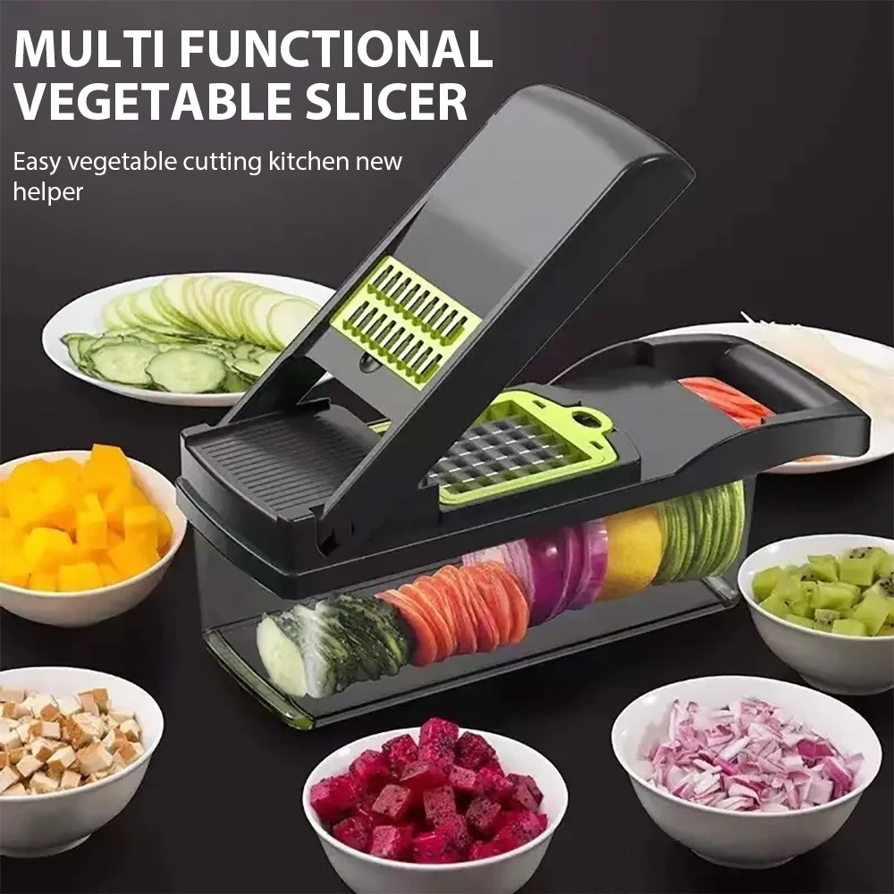 Egg Separator Tool - 16IN1 Multifunctional Vegetable Chopper Handle Food