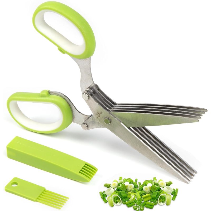 Herb Scissors 5 Blade - Heavy duty scissors with 5 blades