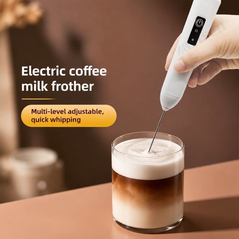 Kitchen Gadgets Electronic - Electric Coffee Milk Foaming Mixer Coffee