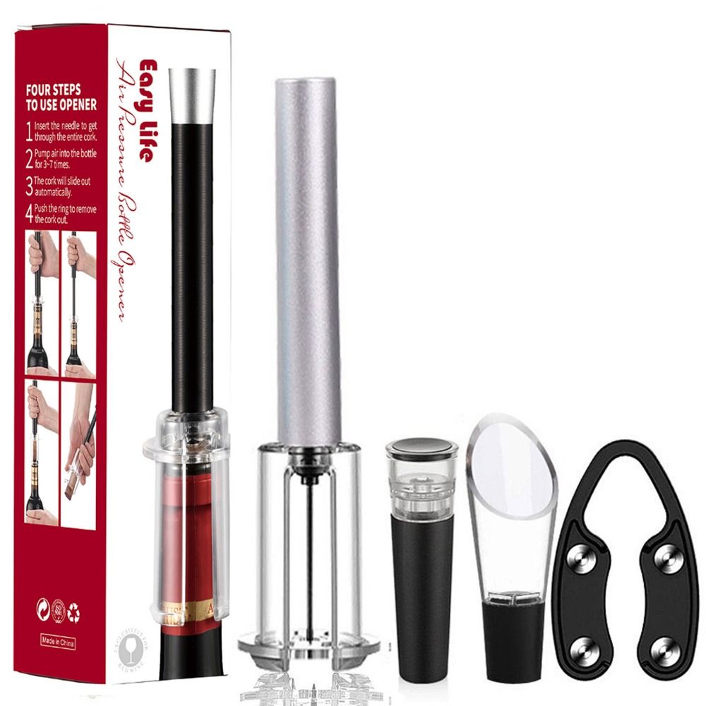 Kitchen Gadgets And Accessories - Bar Accessories Wine Bottle Opener Set