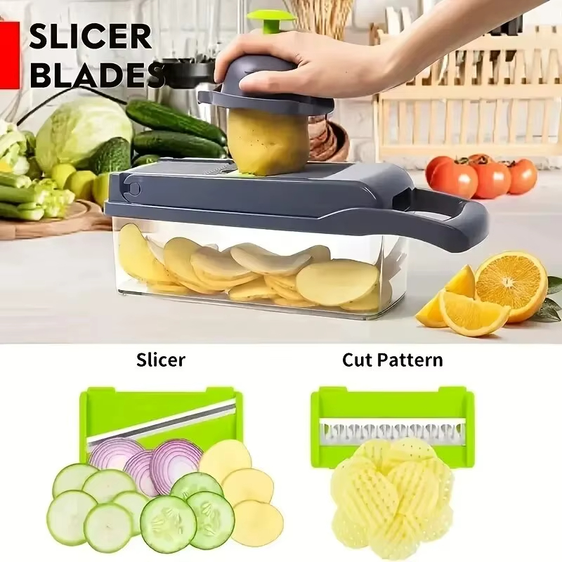 Kitchen Gadgets Luxury - Luxury Vegetable Cutter - Multiple Accessories