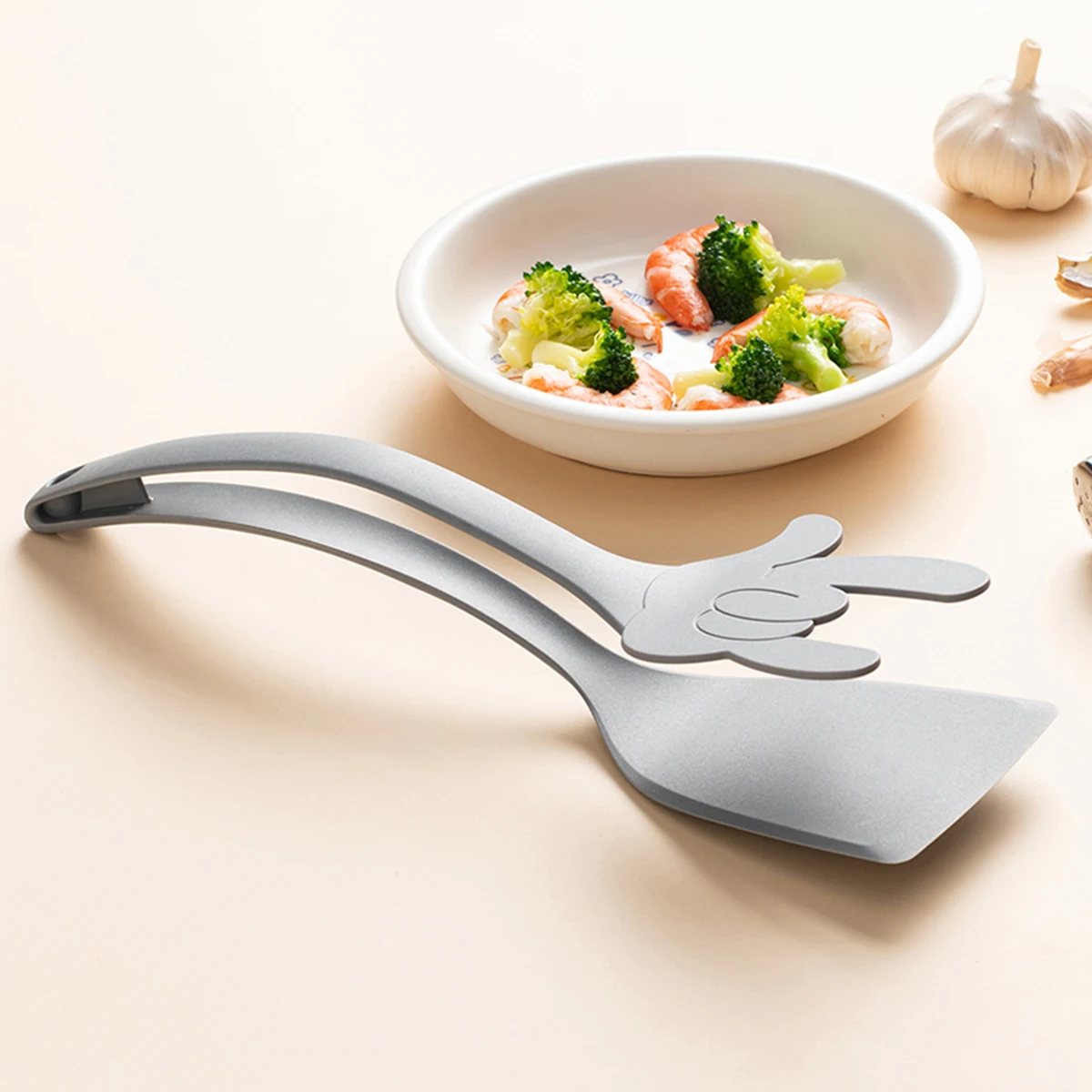 Kitchen Gadgets Under 100 - 1/3Pcs Shovel Clip Silicone Grip Flip