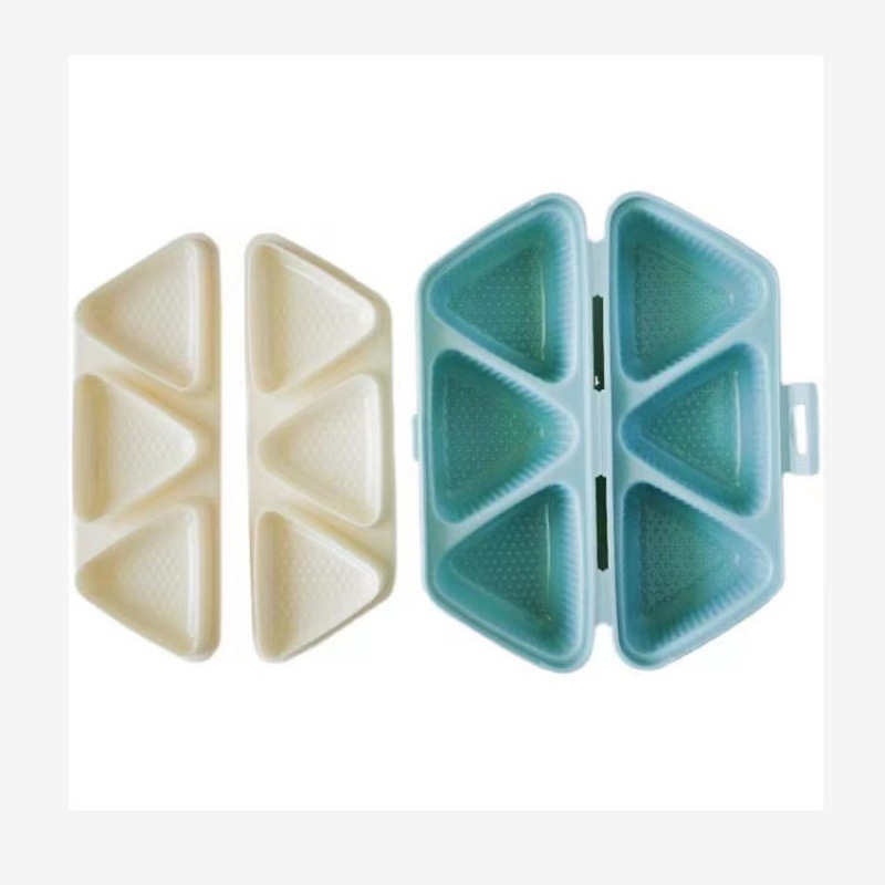 Kitchen Gadgets Japanese - 6 Grid Triangle Sushi Mold Rice