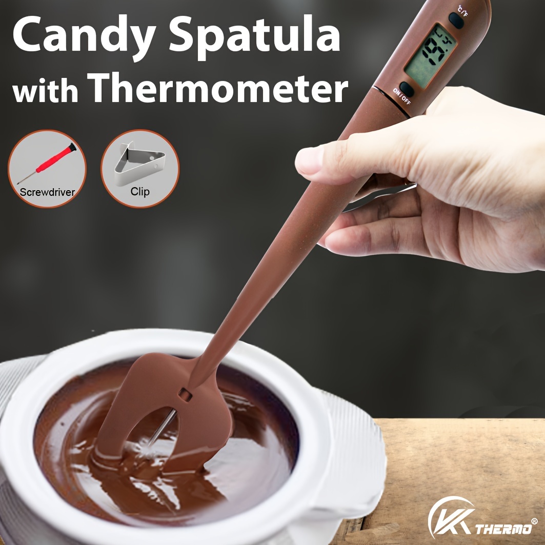 Kitchen Gadgets Under 100 - Digital Candy Spatula with Thermometer Confectionery/Sugar/Candy