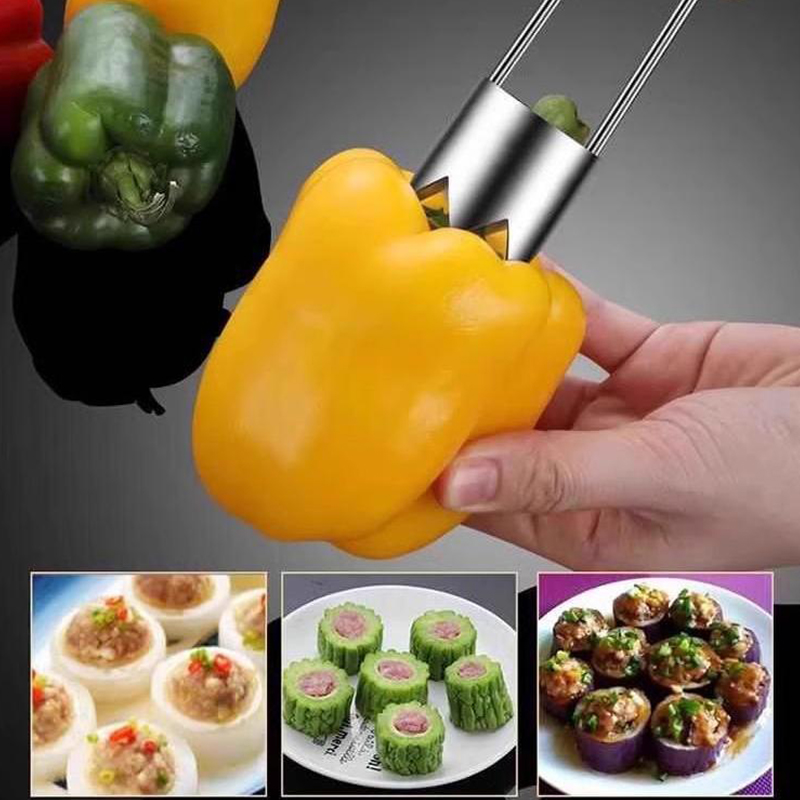 Stainless Steel Fruit Core Rem - đánh giá và giá Vegetable Kitchen Gadgets