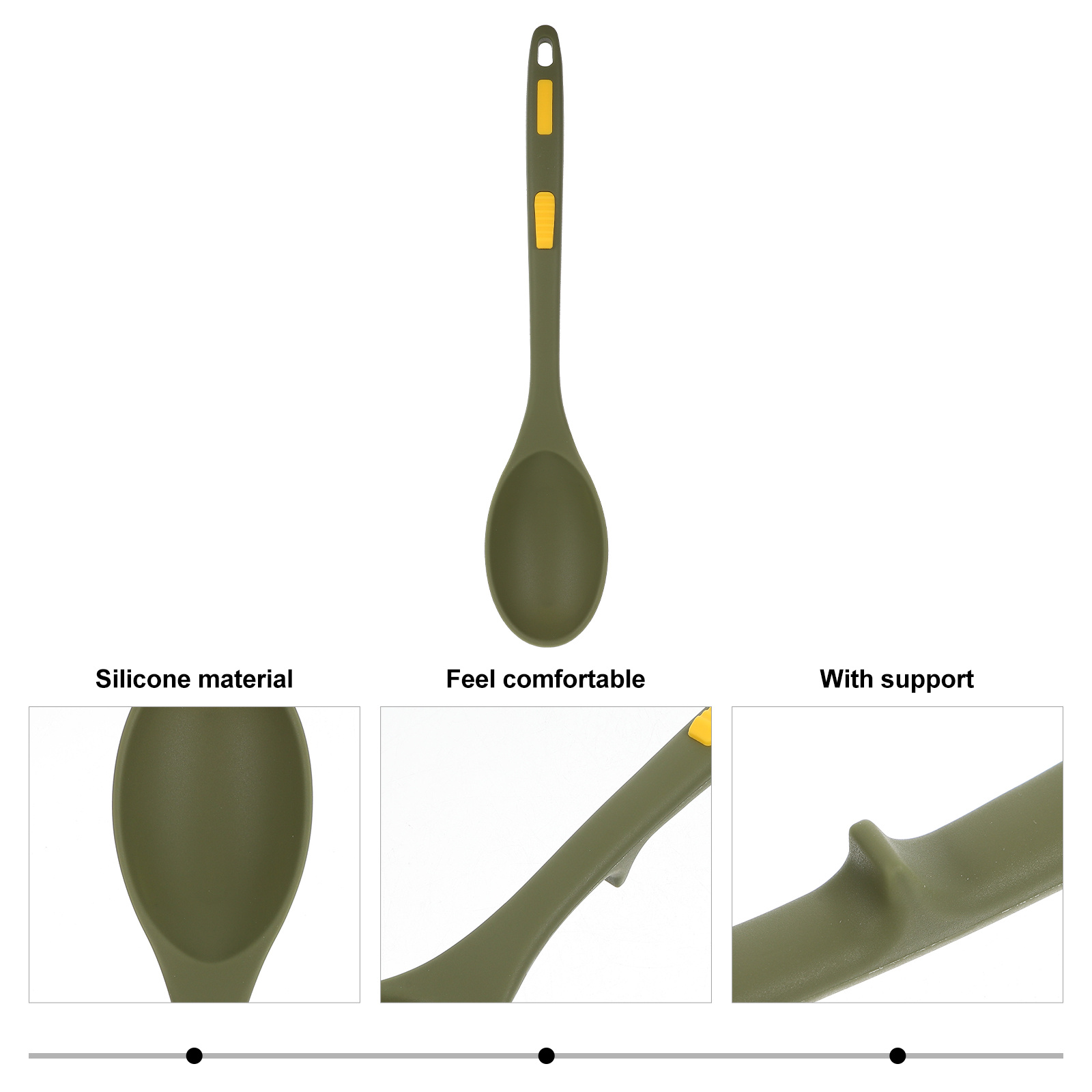Silicone Spoon Heat Resistant  - đánh giá và giá Kitchen Gadgets China