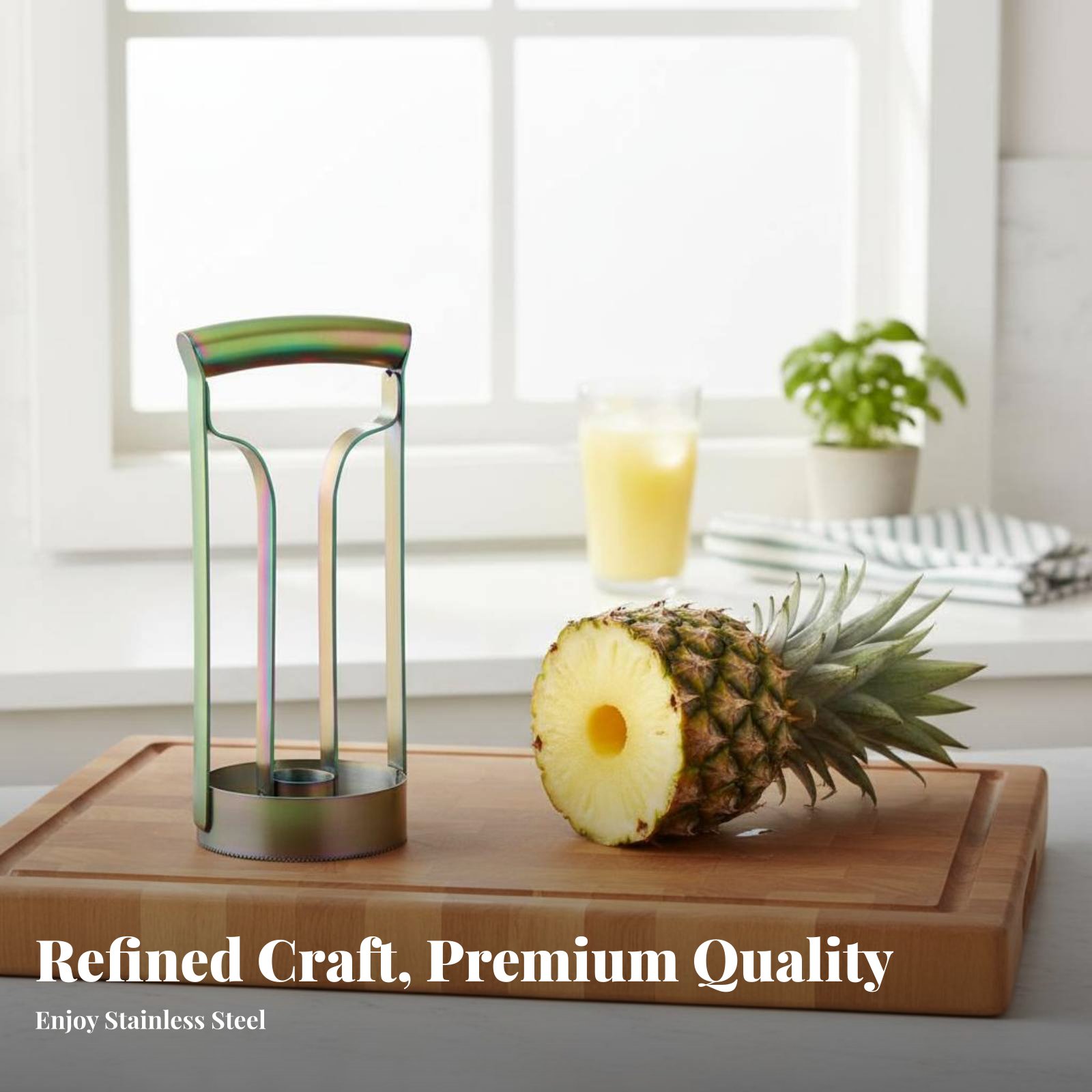 Stainless Steel Pineapple Cutt - đánh giá và giá Vegetable Kitchen Gadgets