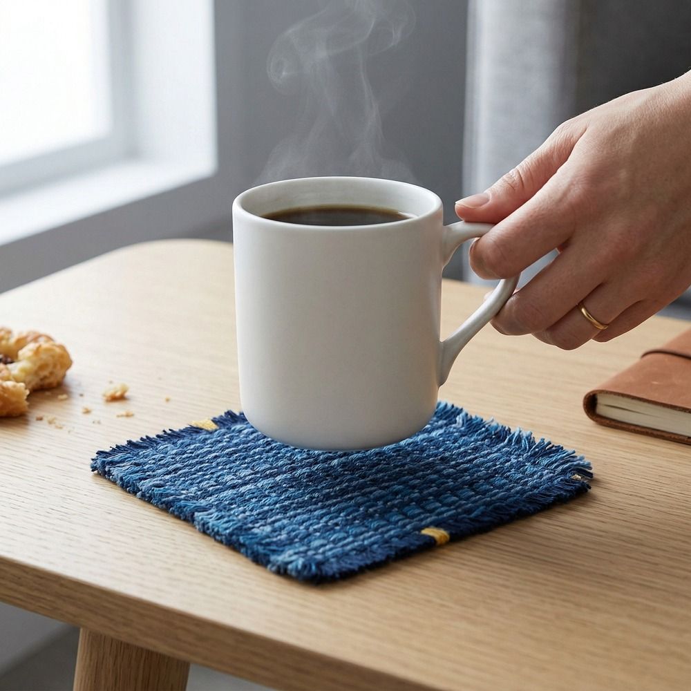 6PCS Japanese Style Woven Coas - đánh giá và giá Kitchen Gadgets And Accessories