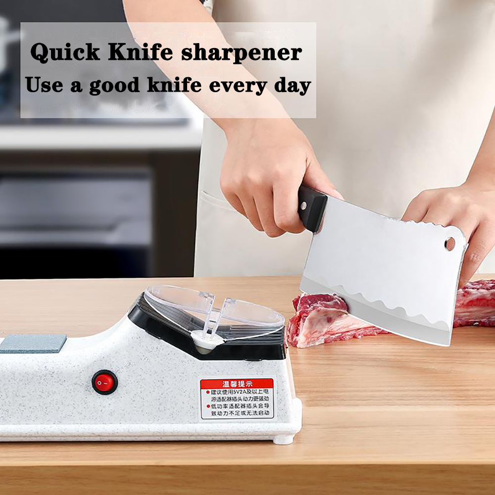 USB Electric Knife Sharpener A - đánh giá và giá Kitchen Gadgets Electronic