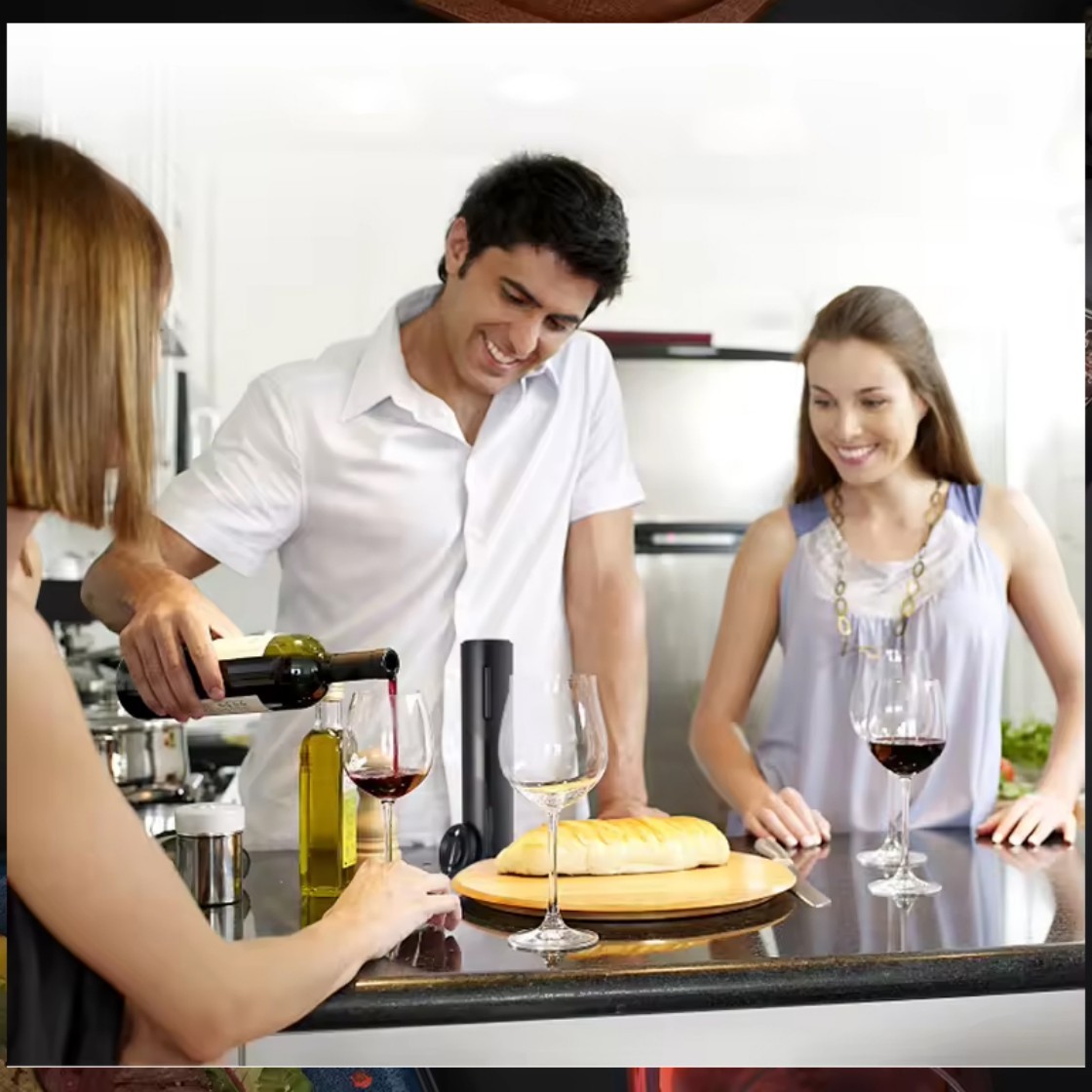 Điện mở rượu vang đỏ tự động m - đánh giá và giá Kitchen Gadgets Electronic