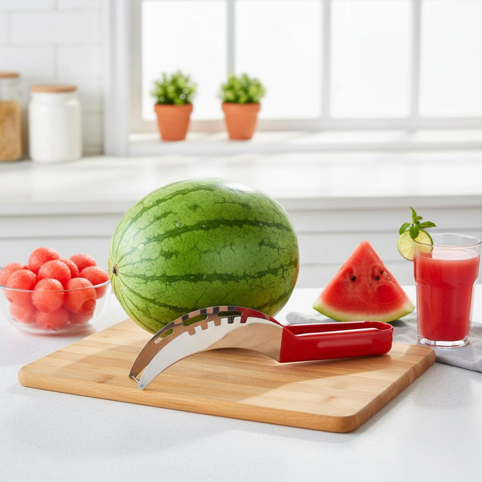 Watermelon Cube Cutter Food Gr - đánh giá và giá Vegetable Kitchen Gadgets