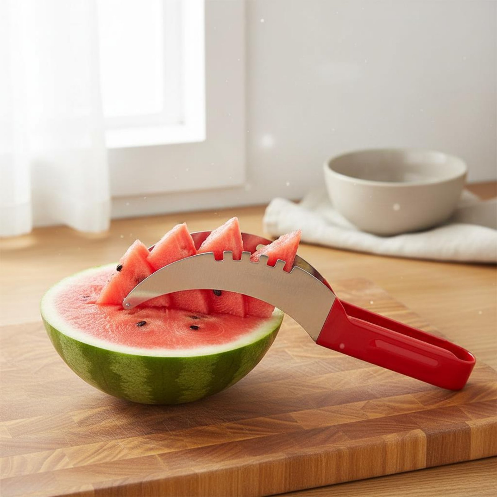 Watermelon Cube Cutter Food Gr - đánh giá và giá Vegetable Kitchen Gadgets