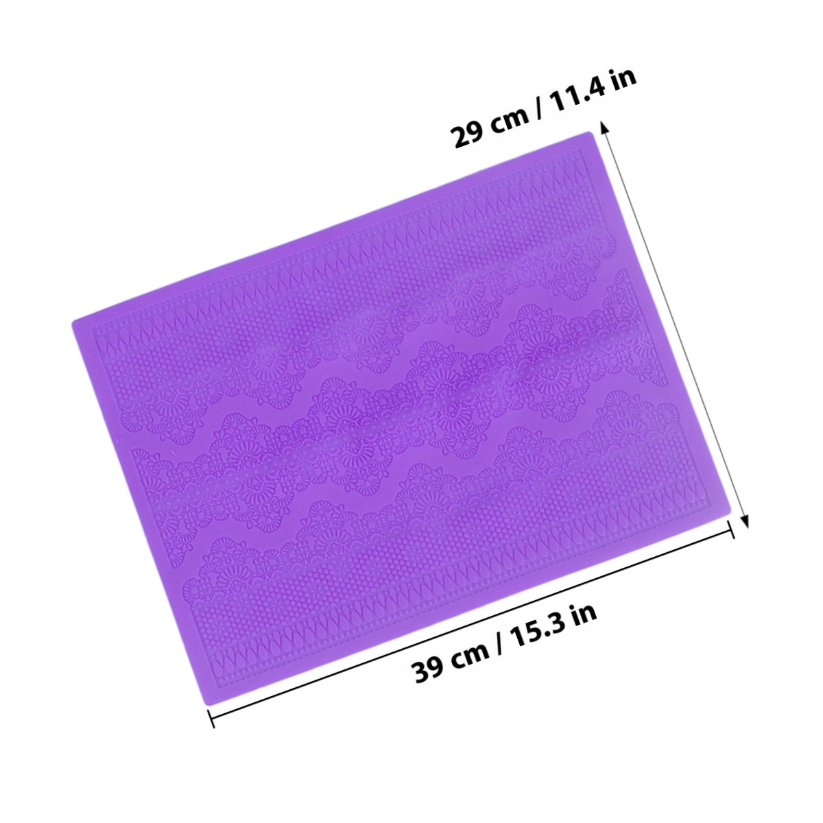 1pcs Silicone Cake Lace Mat Pu - đánh giá và giá Silicone Baking Mat
