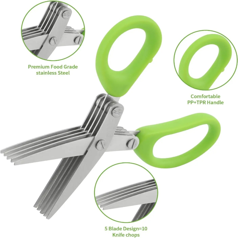 Time Saving Herb Scissors 5 Bl - đánh giá và giá Herb Scissors 5 Blade