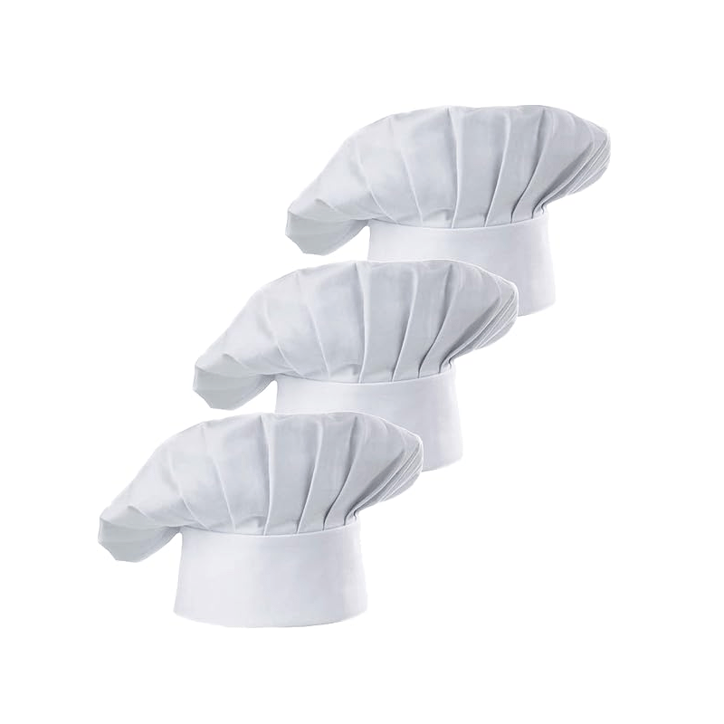 3pcs Chef Hat Adult Adjustable - đánh giá và giá Kitchen Gadgets China