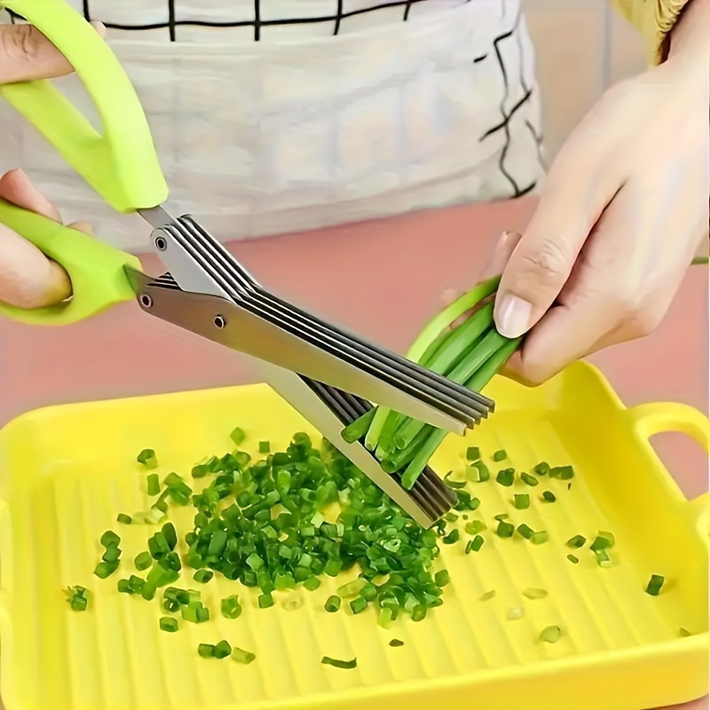 5-Blade Shredding Scissors, Mu - đánh giá và giá Herb Scissors 5 Blade