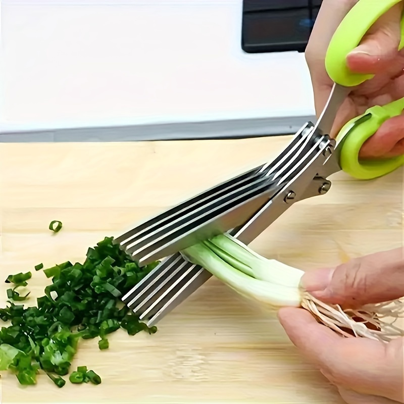 5-Blade Shredding Scissors, Mu - đánh giá và giá Herb Scissors 5 Blade