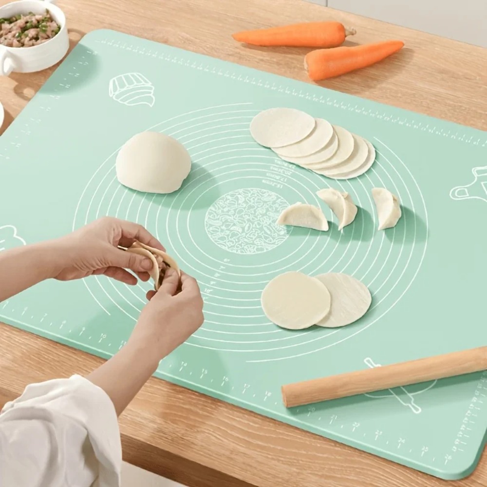 Non-Stick Dough Mat, Anti-Slip - đánh giá và giá Silicone Baking Mat