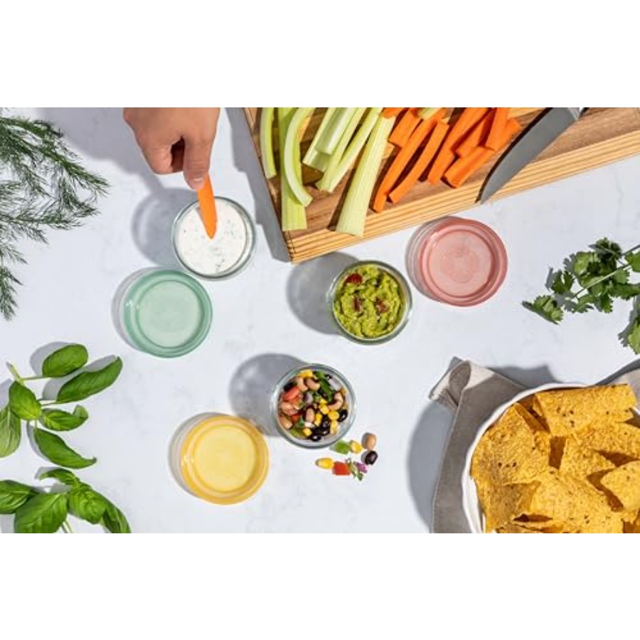 Color Lock Glass Meal Prep Set - đánh giá và giá Food Storage Containers