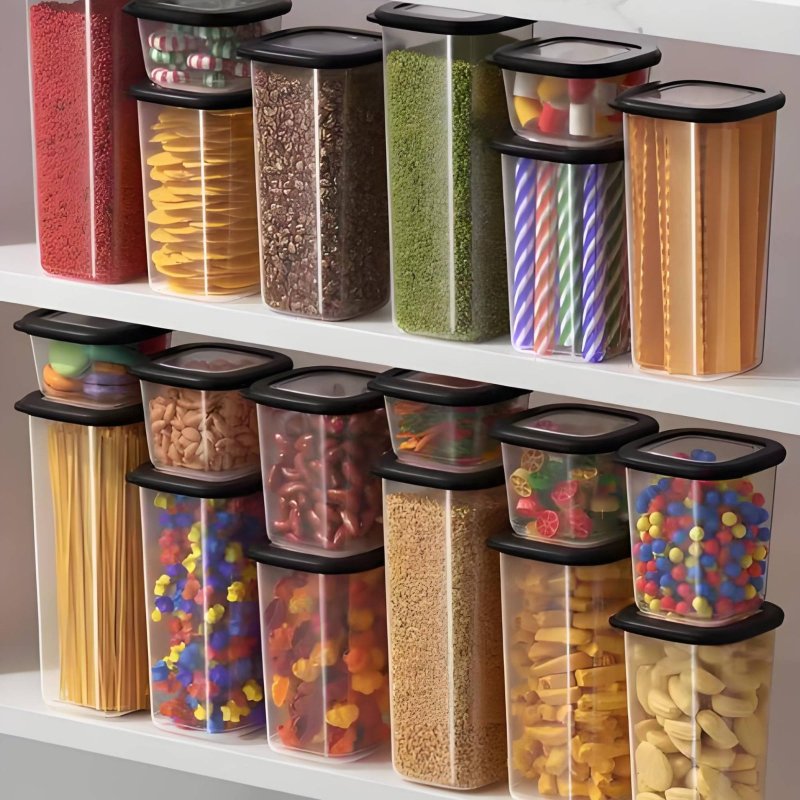6 Pieces Airtight Food Storage - đánh giá và giá Food Storage Containers