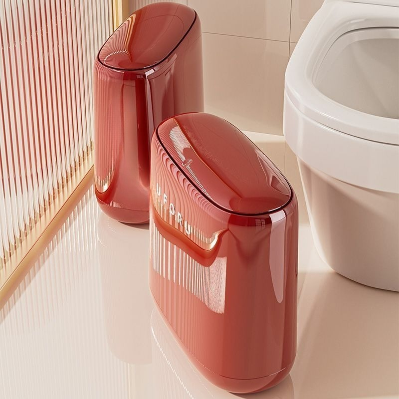 Bathroom Narrow Trash Can Plas - đánh giá và giá Kitchen Gadgets Luxury