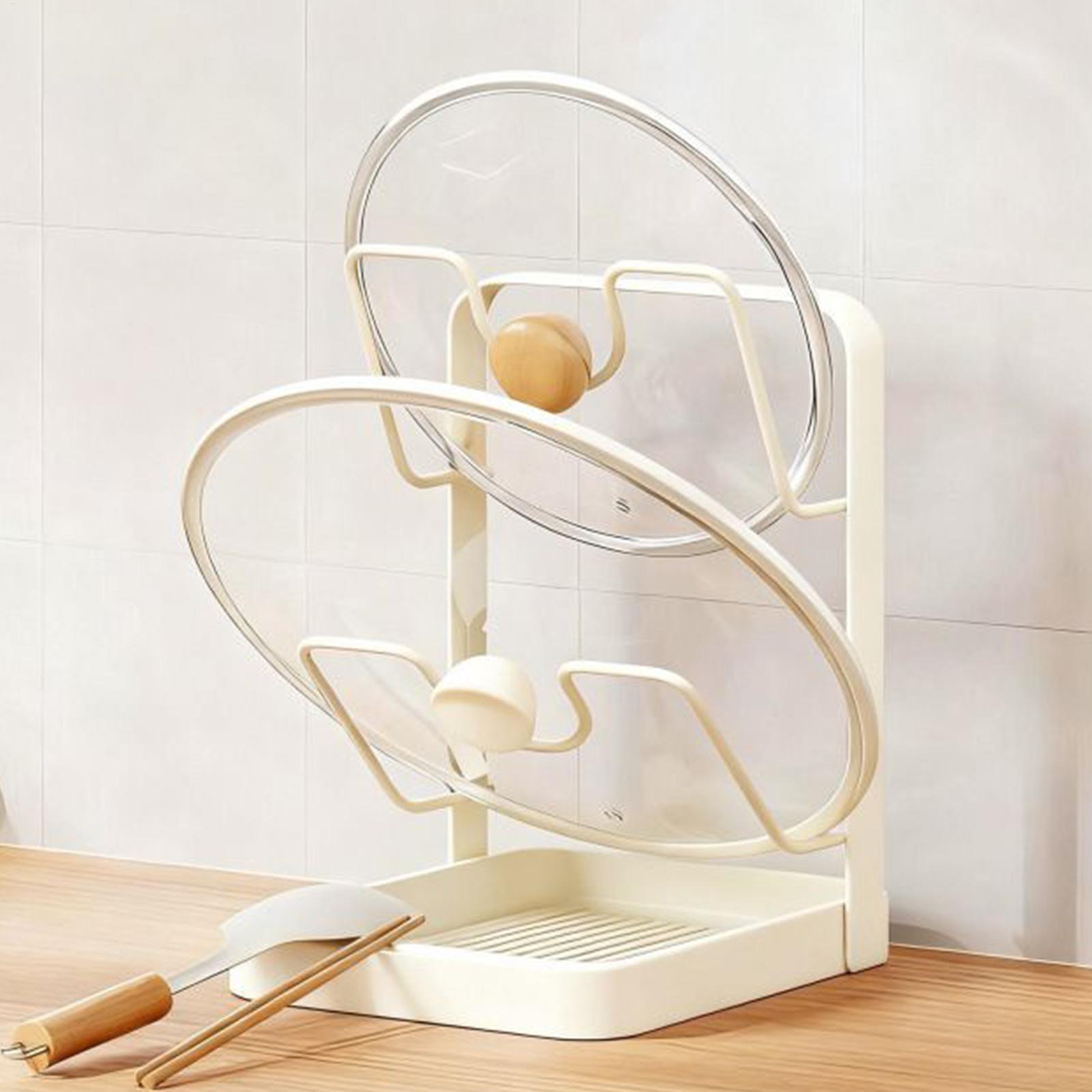 Pot Lid Organizer Anti-Slip Ki - đánh giá và giá Kitchen Gadgets Under 100