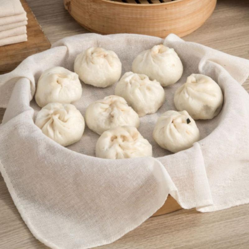 3Pcs Round Pure Cotton Steamer - đánh giá và giá Silicone Baking Mat