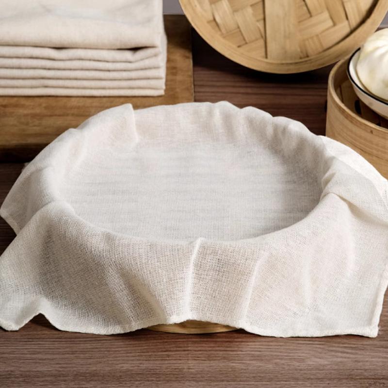 3Pcs Round Pure Cotton Steamer - đánh giá và giá Silicone Baking Mat