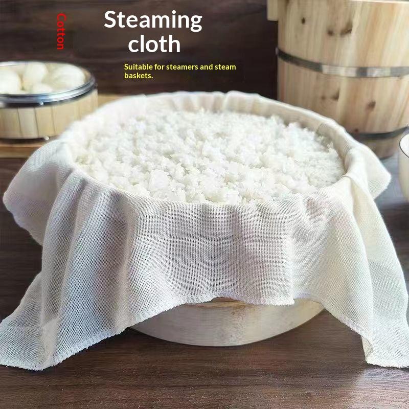 3Pcs Round Pure Cotton Steamer - đánh giá và giá Silicone Baking Mat