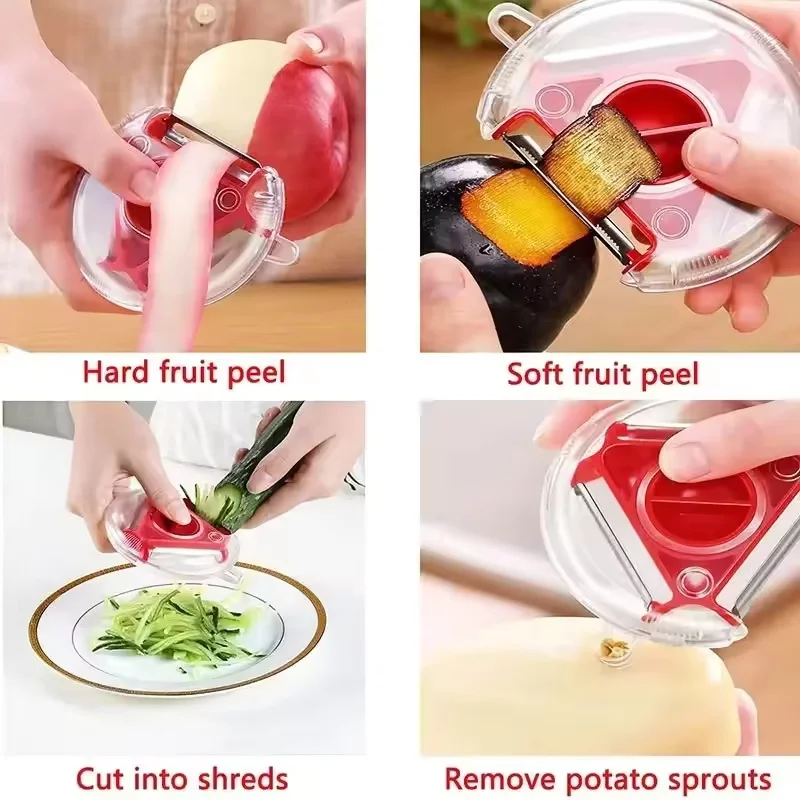 1PC Trio Peeler Set Vegetable  - đánh giá và giá Vegetable Kitchen Gadgets