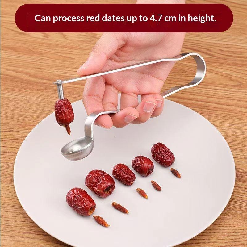 Stainless Steel Date Pitter To - đánh giá và giá Vegetable Kitchen Gadgets