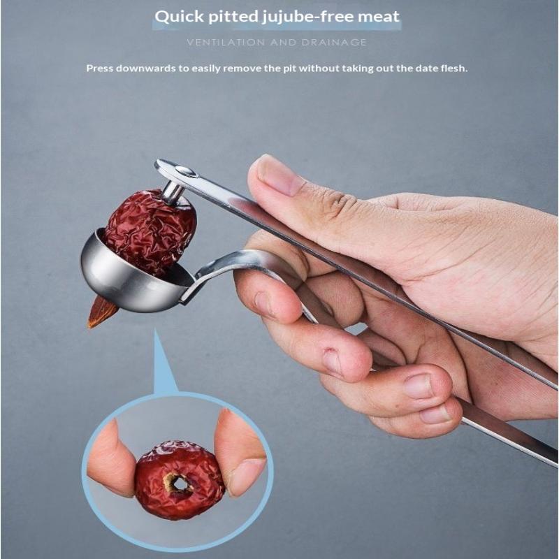 Stainless Steel Date Pitter To - đánh giá và giá Vegetable Kitchen Gadgets