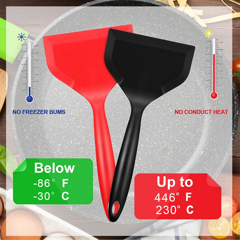 Red BK Non-Stick Silicone Turn - đánh giá và giá Kitchen Gadgets Under 100