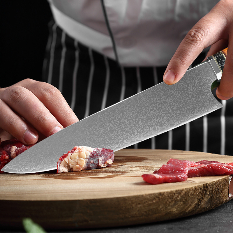 Japanese Damascus Steel Profes - đánh giá và giá Kitchen Gadgets Japanese