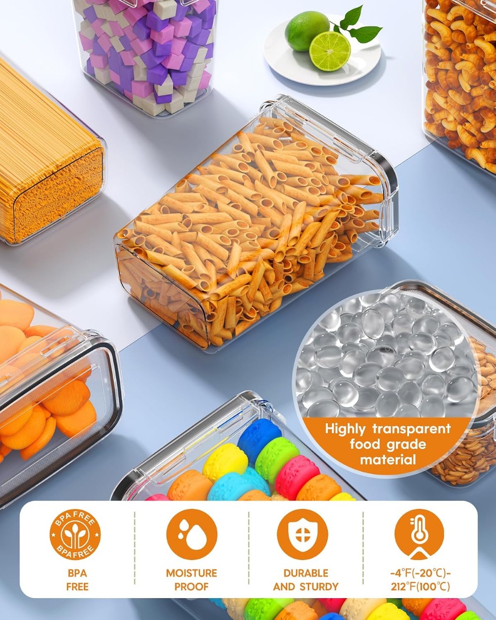 24 PCS Airtight Food Storage C - đánh giá và giá Food Storage Containers
