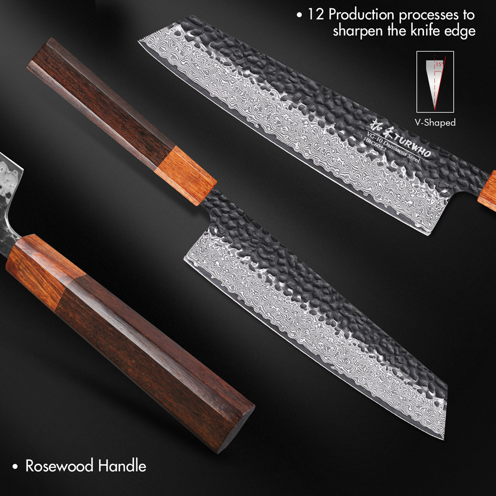 TURWHO 8.2-inch Japanese Kirit - đánh giá và giá Kitchen Gadgets Japanese