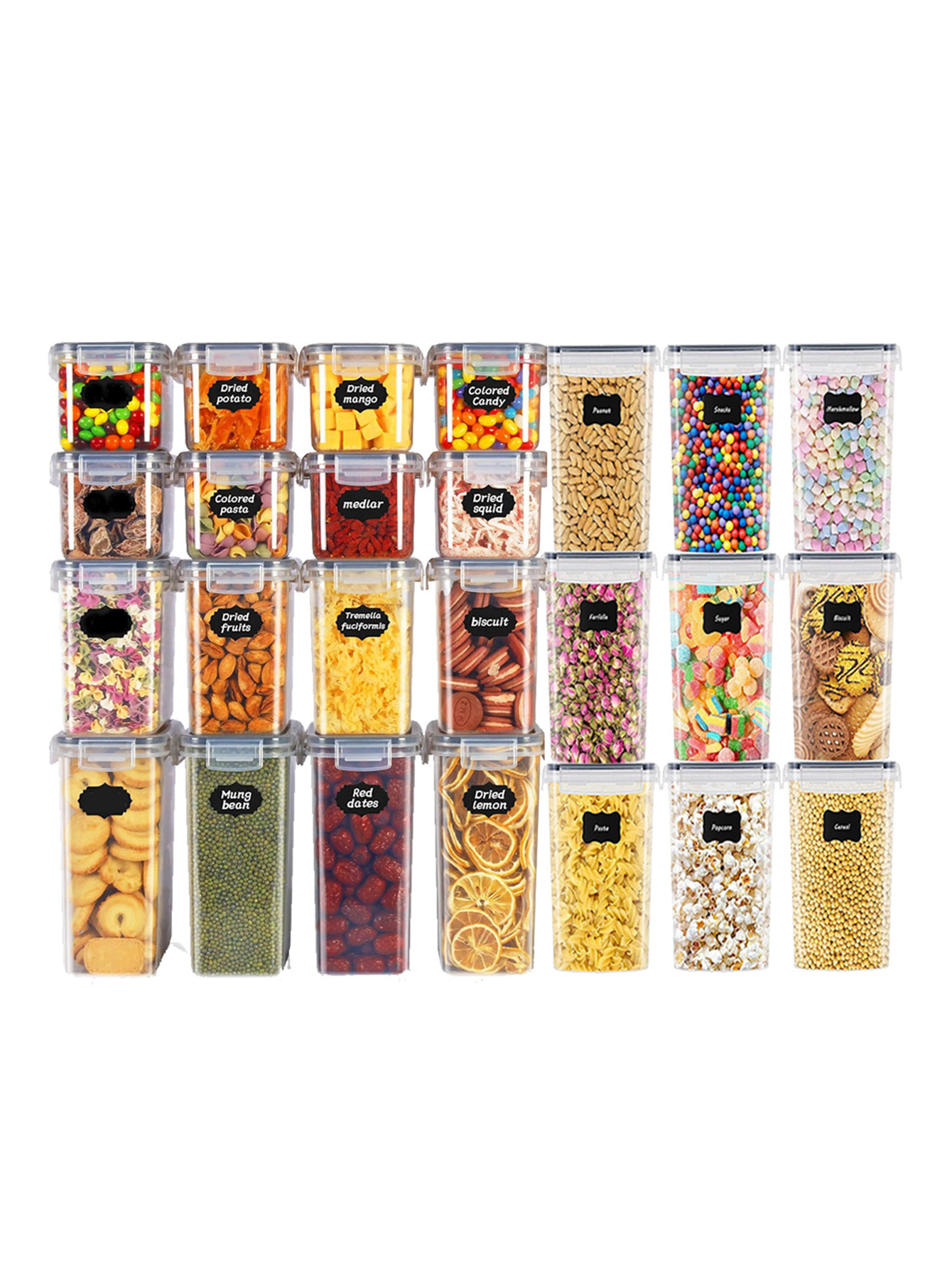 48pcs, Sealed Food Storage Con - đánh giá và giá Food Storage Containers