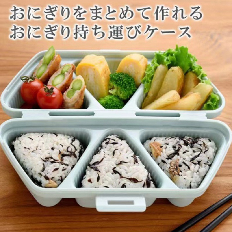 6 Grid Triangle Sushi Mold Ric - đánh giá và giá Kitchen Gadgets Japanese