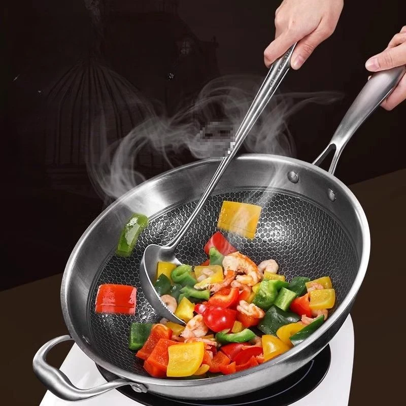 Food Grade Stainless Steel Wok - đánh giá và giá Kitchen Gadgets Under 100