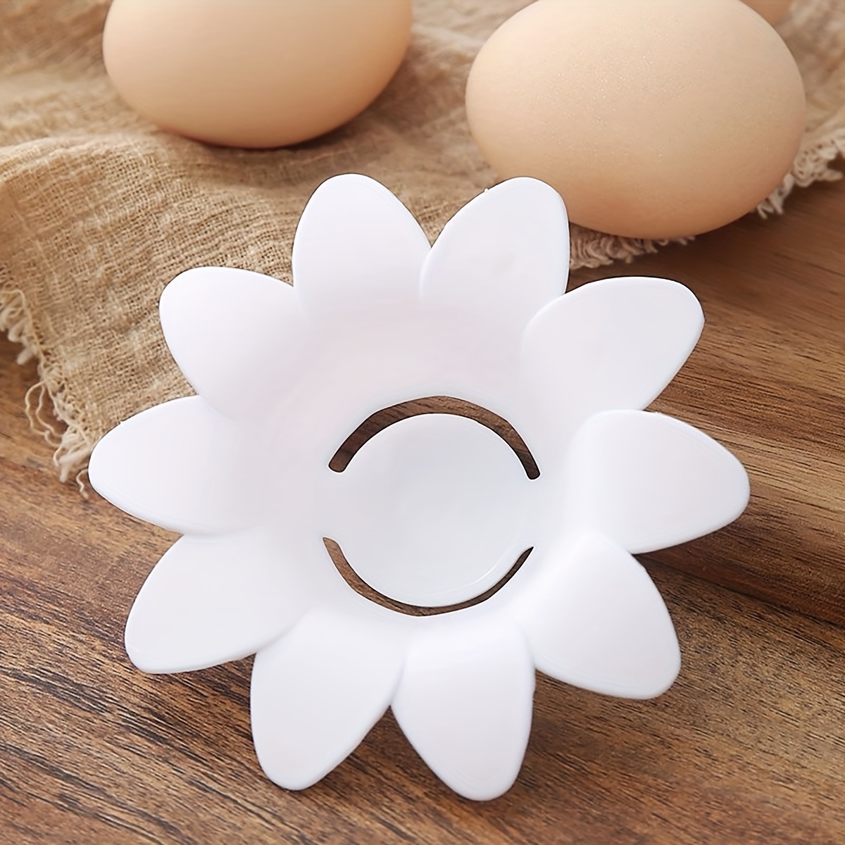1pc/ Cute Flower Design Egg Wh - đánh giá và giá Egg Separator Tool