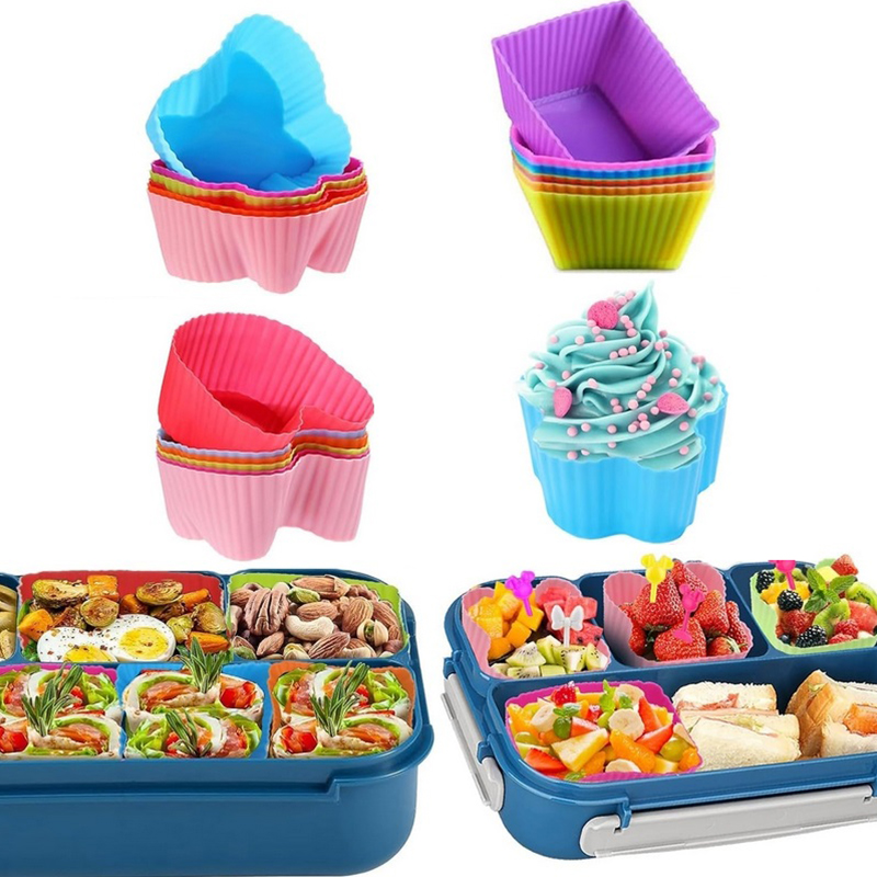 8PCS Silicone Lunch Box Divide - đánh giá và giá Silicone Baking Mat