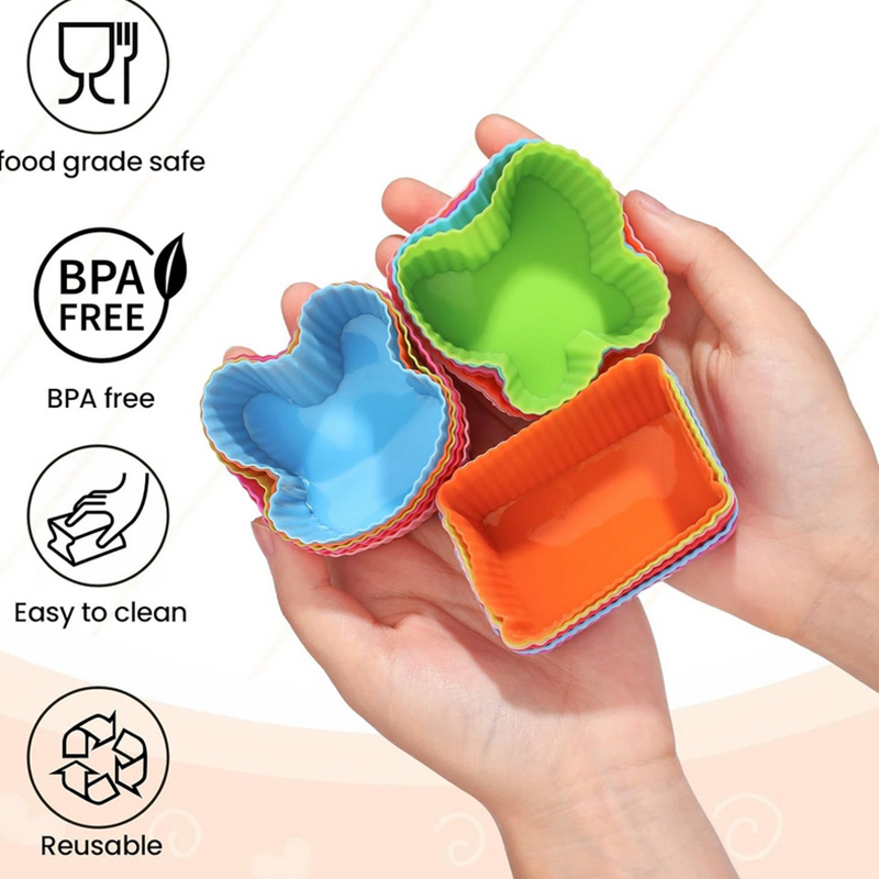 8PCS Silicone Lunch Box Divide - đánh giá và giá Silicone Baking Mat